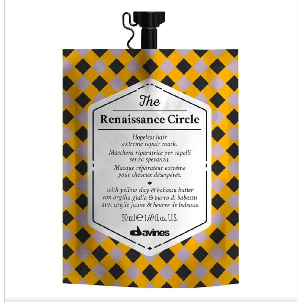 Davines "Renaissance Circle" Extreme Repair Mask Hair Treatment 1.69 FL.oz.